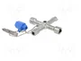 BM GROUP Llave de armarios de control cuadro 5-8 mm y triángulo 7-8 mm