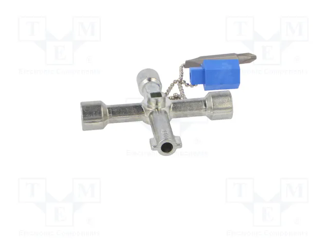 BM GROUP Llave de armarios de control cuadro 5-8 mm y triángulo 7-8 mm