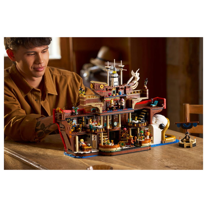 LEGO Barati (75640) Set de Construcción Barco Restaurante Flotante de One Piece, 3402 Piezas, Multicolor, Recomendado 18+ Años