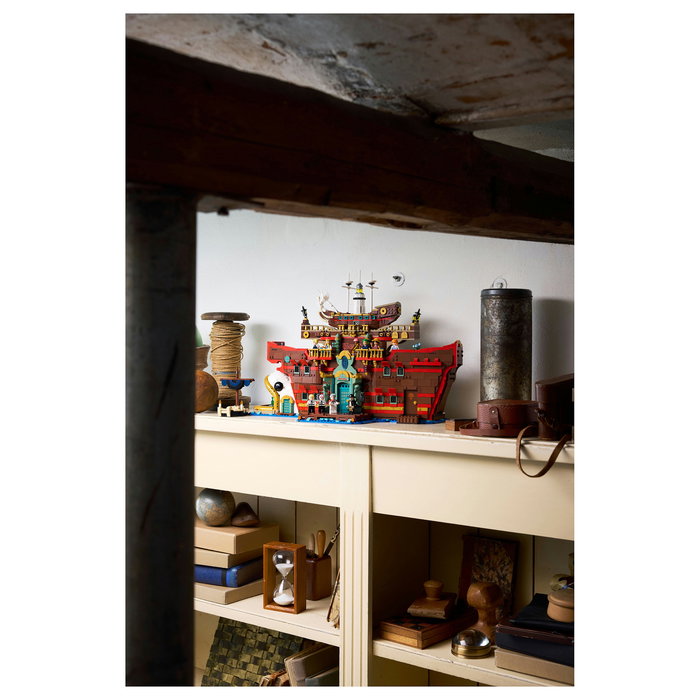 LEGO Barati (75640) Set de Construcción Barco Restaurante Flotante de One Piece, 3402 Piezas, Multicolor, Recomendado 18+ Años