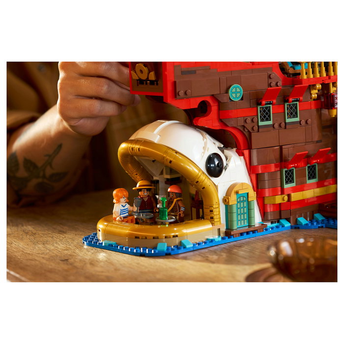 LEGO Barati (75640) Set de Construcción Barco Restaurante Flotante de One Piece, 3402 Piezas, Multicolor, Recomendado 18+ Años