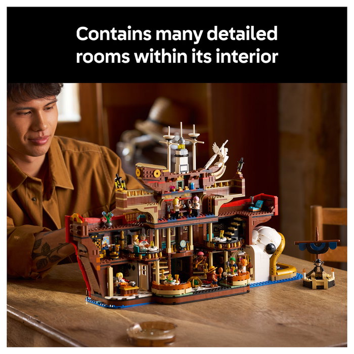 LEGO Barati (75640) Set de Construcción Barco Restaurante Flotante de One Piece, 3402 Piezas, Multicolor, Recomendado 18+ Años