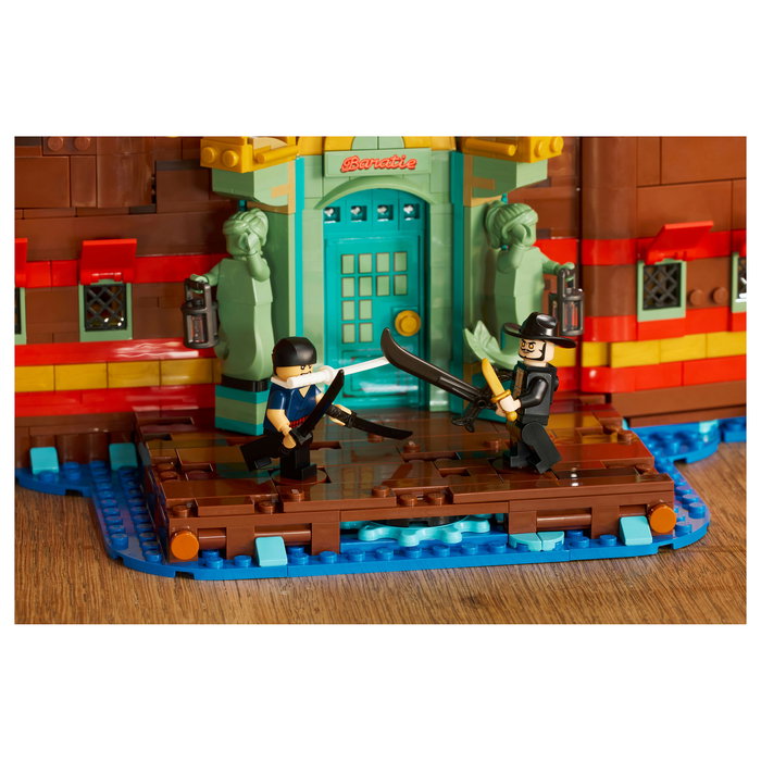 LEGO Barati (75640) Set de Construcción Barco Restaurante Flotante de One Piece, 3402 Piezas, Multicolor, Recomendado 18+ Años