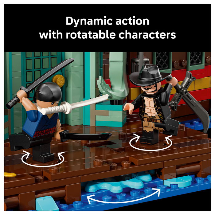 LEGO Barati (75640) Set de Construcción Barco Restaurante Flotante de One Piece, 3402 Piezas, Multicolor, Recomendado 18+ Años