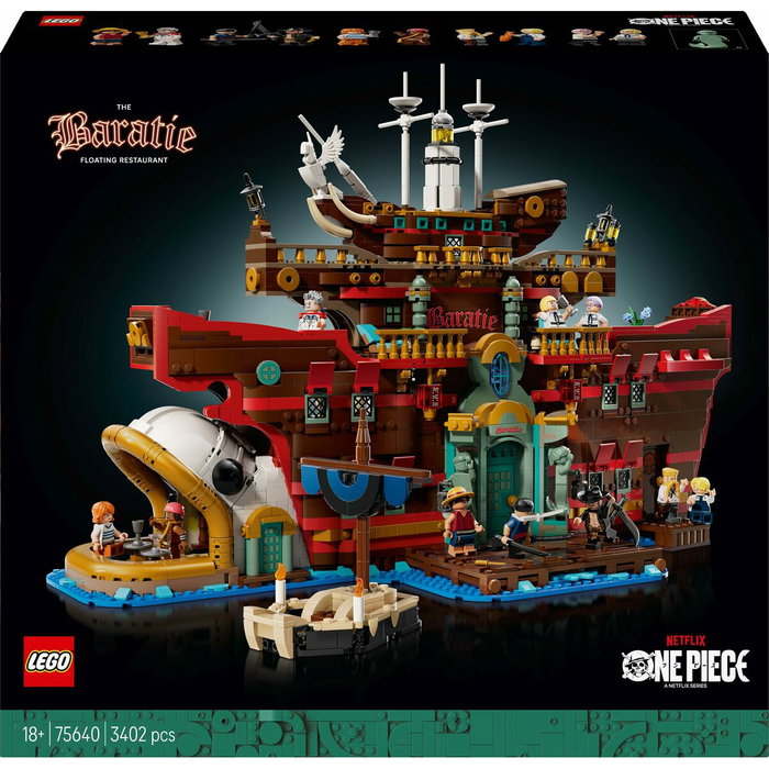 LEGO ONE PIECE Restaurante Flotante Baratie 75640