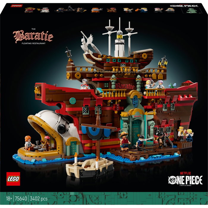 Lego ONE PIECE Restaurante Flotante Baratie 75640