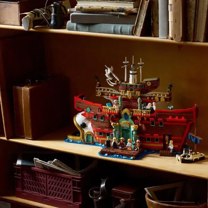 Lego One Piece 75640 Restaurante Flotante de Baratie Set de Construcción Anime para Adultos