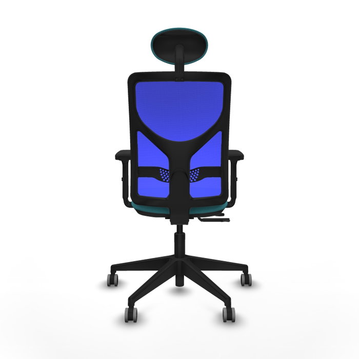 PIQUERAS Y CRESPO Silla de oficina Motilla con mecanismo Sincro/Traslack Turquesa y Azul PIQUERAS Y CRESPO Silla de oficina Motilla con mecanismo Sincro/Traslack Turquesa y Azul