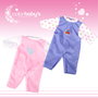 Colorbaby's Bebé blandito con ropa y gorrito