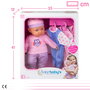 Colorbaby's Bebé blandito con ropa y gorrito