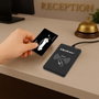 Qoltec Sistema hotelero EV con programador de tarjetas, software y 5 tarjetas EV