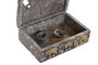 DKD Home Decor Caja Indio Elefante Marron Multicolor 10 x 5.5 x 15 cm