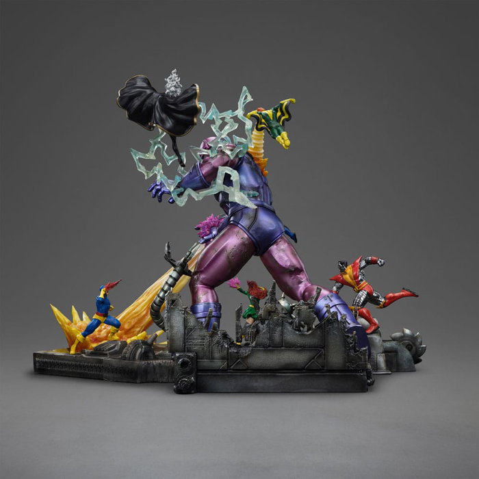 Marvel Estatua 1/20 Demi Art Scale X-Men Danger Room Diorama A 42 cm