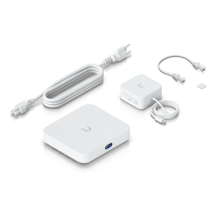 Ubiquiti UniFi Cloud Gateway Max - UCG-Max-NS, Router con Procesador ARM Cortex-A53, 3GB RAM, 5 Puertos LAN