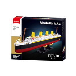 SLUBAN Titanic Model Bricks 1/700, 376 piezas