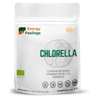 ENERGY FEELINGS Chlorella en polvo ecológica y vegana ENERGY FEELINGS Chlorella en polvo ecológica y vegana