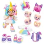 Bandai Muñeca personalizable HEA26348 Unicornio y Murciélago