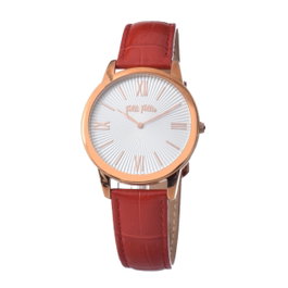 FOLLI FOLLIE WF15T033SPR Reloj de Mujer Rosa y Rojo