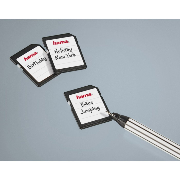 Hama Etiquetas para tarjetas de memoria SD/MMC 18 unidades
