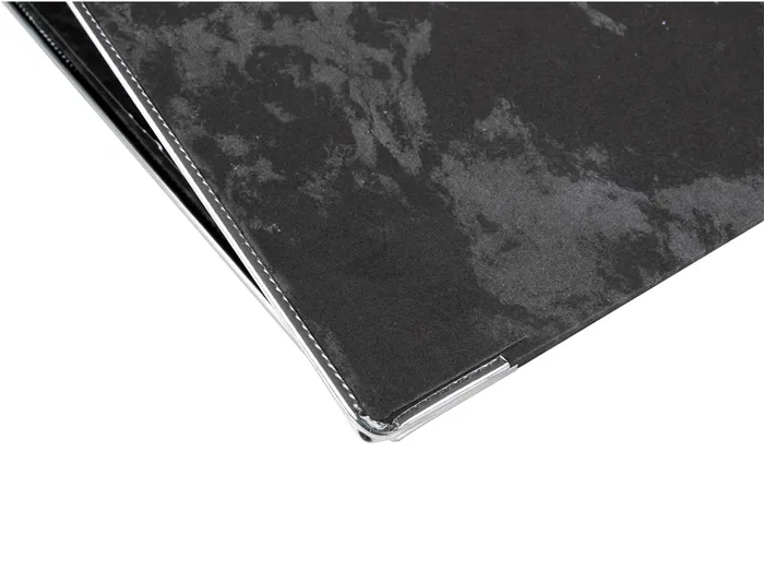Liderpapel Archivador de Palanca Folio Classic Black Negro Compresor Metal Rado Lomo 75mm