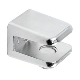 HERRAJES ALK Soporte Cuadradas 18x16 Para Cristal 6Mm Cromo (Set de 2)