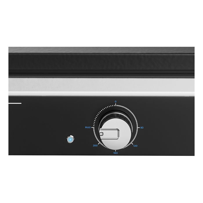 Campingaz Plancha Eléctrica 1 XD para Barbacoa, de Hierro Fundido, 2100W, Área de Cocción 1350 cm², Negro