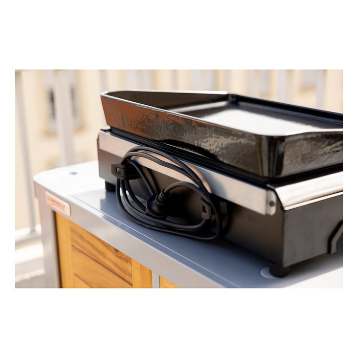 Campingaz Plancha Electric 1 XD con superficie de hierro fundido