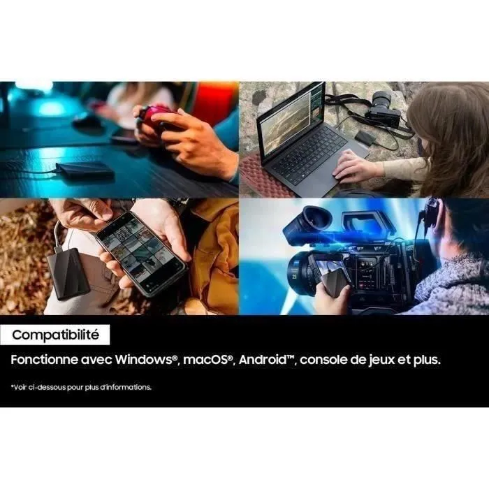 Samsung Disco Duro Externo SSD T9 2TB