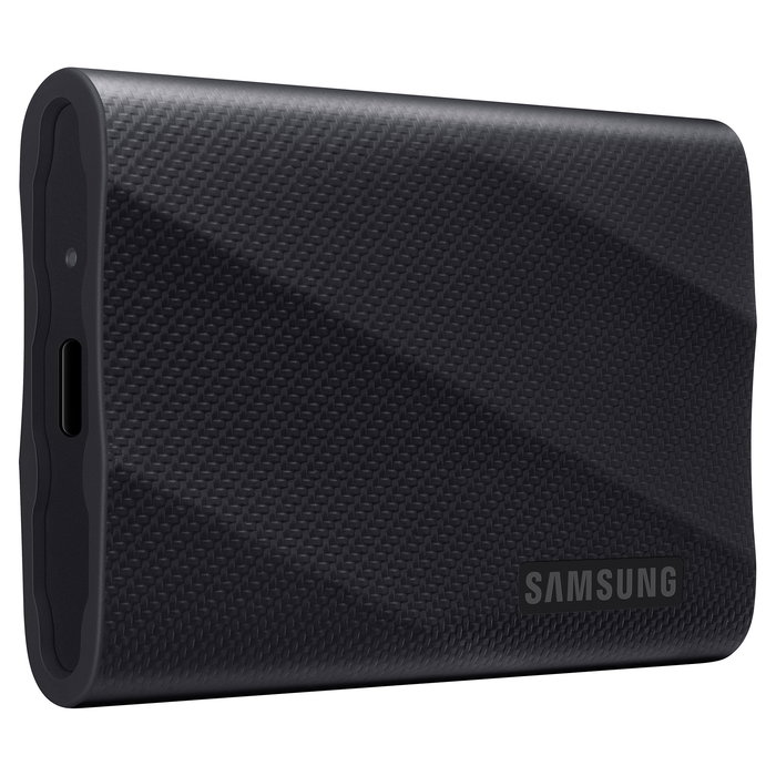 Samsung T9 Portable SSD 2TB USB 3.2 Gen 2x2 (MU-PG2T0B) Negro - 2000 MB/s, Protección Contra Caídas, Cifrado AES 256-bit
