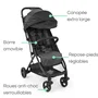 Ingenuity ING17419090 Silla de Paseo Ultracompacta 3D de Cierre Rápido y Ligera, desde Nacimiento hasta 4 años (0-22.7 kg), Incluye Protector de Lluvia