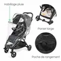 Ingenuity ING17419090 Silla de Paseo Ultracompacta 3D de Cierre Rápido y Ligera, desde Nacimiento hasta 4 años (0-22.7 kg), Incluye Protector de Lluvia
