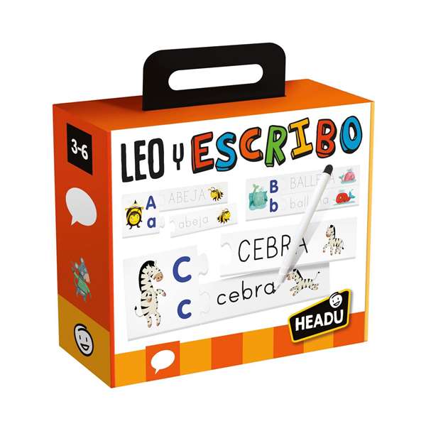 Headu Leo Y Escribo Aprendo A Leer Mayúsculas Y Minúsculas 3-6 Años