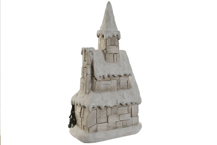 DKD Home Decor Decoración Luminosa Navidad Moderna Blanco Verde 20 x 51 x 35 cm