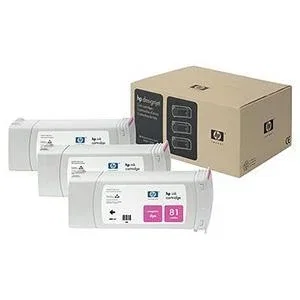 HP Tinta magenta designjet 5000, 5500 - nº81 c4952a (pack 3) HP Tinta magenta designjet 5000, 5500 - nº81 c4952a (pack 3)