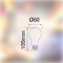 GSC Evolution Bombilla LED Estándar 1W E27 Azul