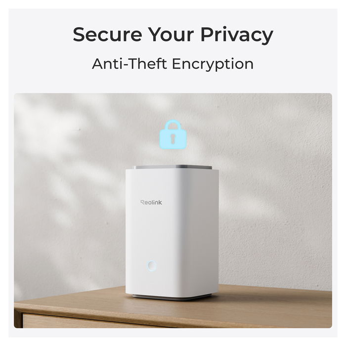 Reolink Hub 1, Hub Interior, Blanco, 8 Cámaras, Ethernet, WiFi, 512 GB MicroSD