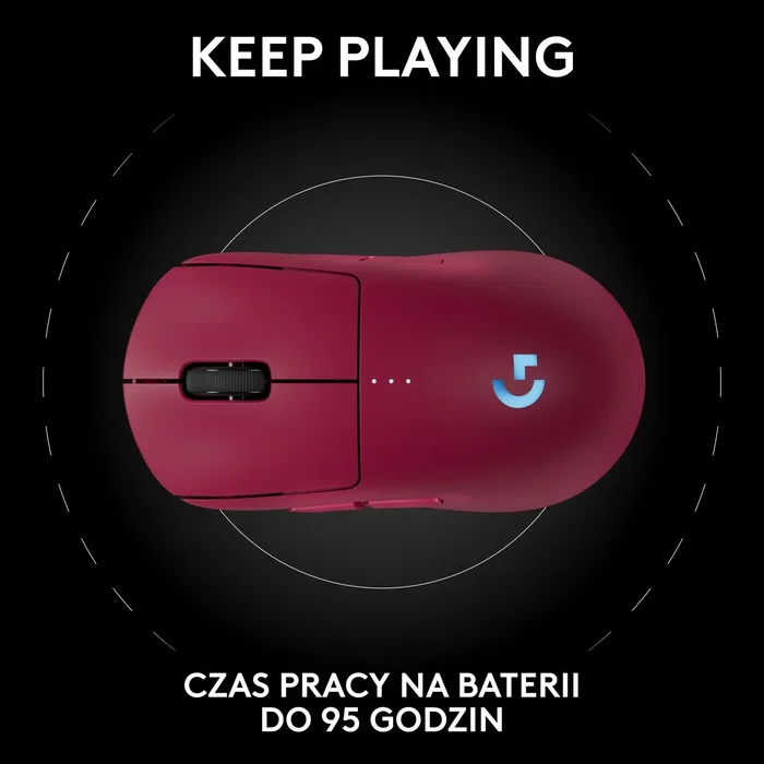 Logitech G Pro 2 Lightspeed Ratón Gaming Inalámbrico 32000 DPI RGB Rosa