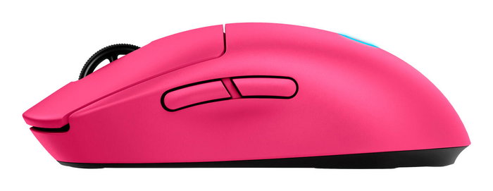 Logitech G PRO 2 LIGHTSPEED Ratón Gaming Inalámbrico Magenta