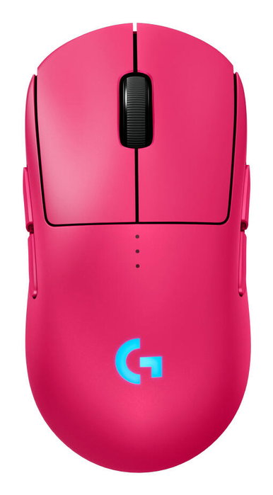 Logitech G PRO 2 LIGHTSPEED Ratón Gaming Inalámbrico Magenta