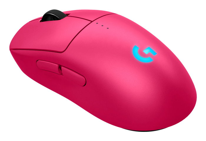 Logitech G PRO 2 LIGHTSPEED Ratón Gaming Inalámbrico Magenta