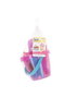 Baby Cubo de Playa 14 cm Sweet Time con 9 Piezas - Arena y Formas para Niños a Partir de 12 Meses, Juguete Plástico
