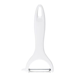 Tescoma Pelador Transversal Presto para Pepinos, Zanahorias y Patatas, Acero Inoxidable y Plástico Resistente