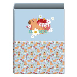 Carpeta De Anillas Dohe Capi Flower Carton Forrado Fº 4 An.Mixtas 40Mm