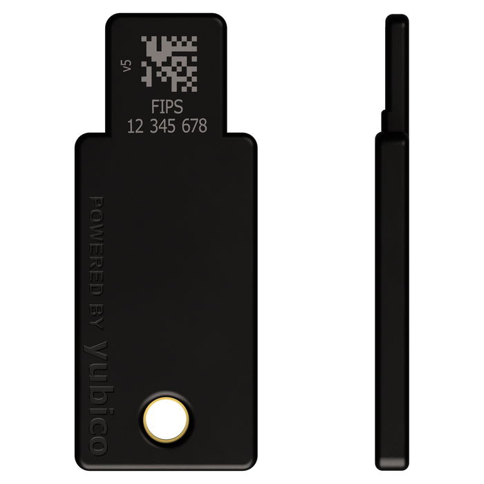 Yubico YubiKey 5 NFC FIPS USB-A | Llave de Seguridad FIPS 140-2 NFC Yubico YubiKey 5 NFC FIPS USB-A | Llave de Seguridad FIPS 140-2 NFC