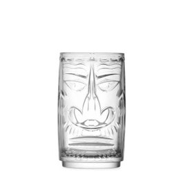 RCR Vaso Tiki Etruria de Cristal, Capacidad 45 cl (450 ml), Altura 13.6 cm (136 mm) (Set de 6)