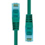 ProXtend CAT6A U/UTP CU LSZH Cable Ethernet Verde 75cm Cobre Puro Dorado LSZH