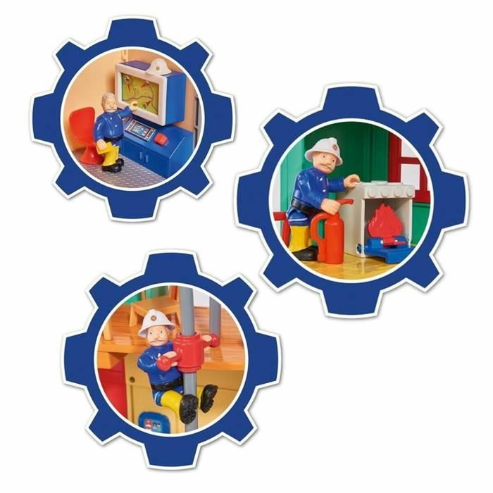 Smoby Bombero Sam Pontypandy Estación de bomberos con 1 figura