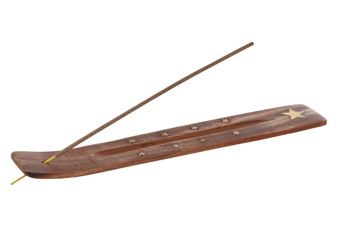 DKD Home Decor Happy vibes ss25 Incienso Varilla Folk Multicolor Set de 120 (6 Unidades) 4 x 25 x 6 cm