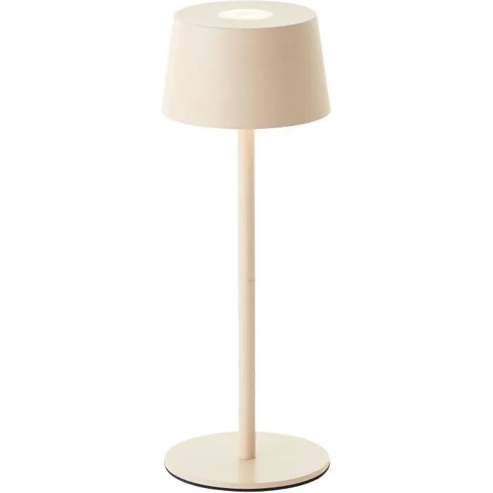 Brilliant BRI4004353449116 Lámpara de mesa LED 2W Metal IP44 Beige