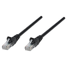 Intellinet Cable de Red RJ45 Cat6 S/FTP Cobre LSZH 0.25 Metros Negro